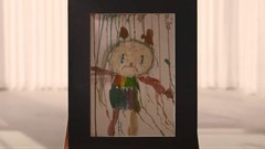 Screengrab. Save The Children 100 Words Pain ting takes top spot in AME Brand Report.