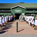 The official opening and handover of a Covid-19 quarantine centre in Pietermaritzburg, South Africa. Darren Stewart/Gallo Images via Getty Images