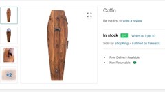 It would be a grave mistake to order your coffin too late