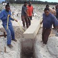 A victim of the Aids pandemic is buried in Cape Town in 2004. Kim Ludbrook/EPA.
