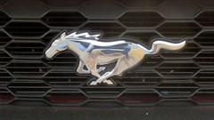 In the driver's seat of the new Ford Mustang Convertible