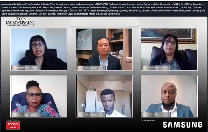 Panel discussion hosted by Samsung