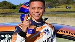 Young racing driver going places - at high speed