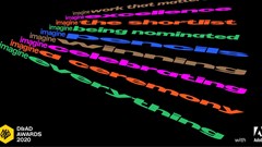 D&AD virtual ceremony will celebrate 2020 winners