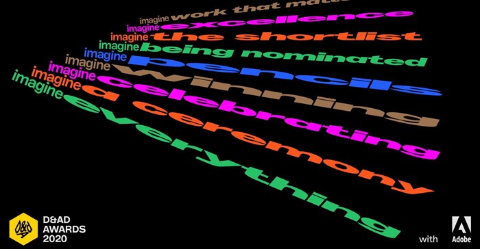 D&AD virtual ceremony will celebrate 2020 winners
