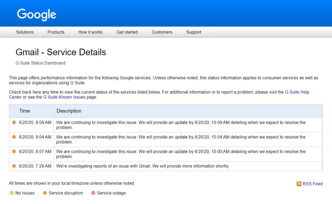 Google, Gmail, Google Drive causes havoc - UPDATE