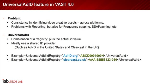 Tech standards that enable improvements in measurement and experience