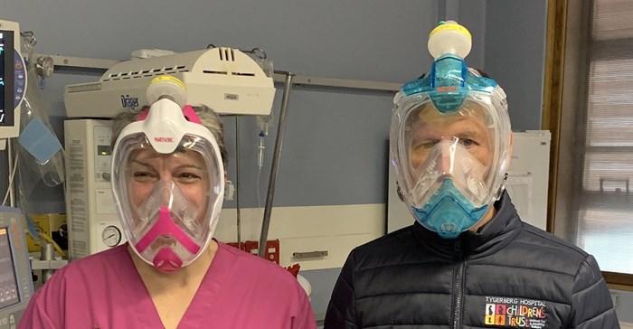 Dr Lizelle van Wyk and Professor Pierre Goussard