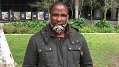 Bulelani Qolani, who was evicted from his shack in July. The Western Cape High Court on Tuesday ruled that the City of Cape Town must have a court order to evict someone or demolish a home during the state of national disaster. Archive photo: James Stent / GroundUp