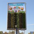 Primedia Outdoor collaborates with Checkers to create a growing billboard
