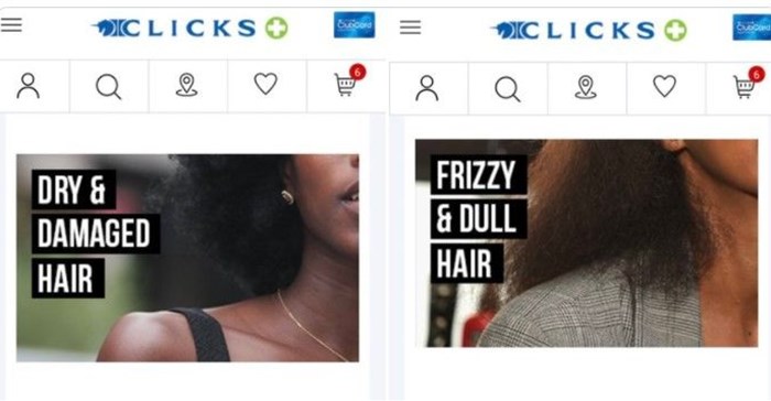 Screengrab from the Clicks website.