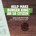 Burger King petitions Home Affairs for citizenship