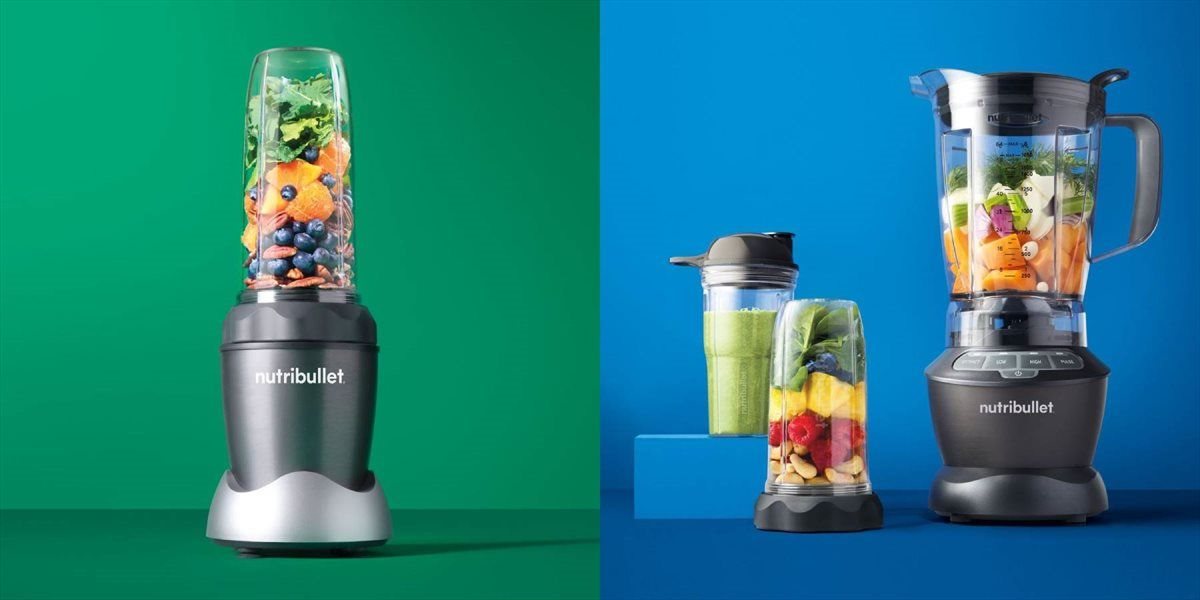 Left to right: NutriBullet Pro 1000, NutriBullet Blender Combo