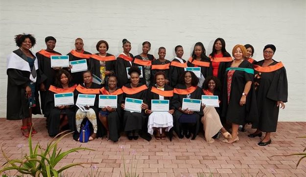 Graduates of the Love Trust's Nokuphila Teacher Training Academy