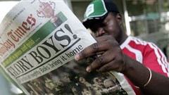 The Sunday Times, South Africa’s largest weekend newspaper, was used to spread disinformation. Gianluigi Guercia/AFP via Getty Images.