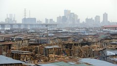 Makoko neighbourhood in Lagos, initially founded as a fishing village.Frédéric Soltan/Corbis via Getty Images