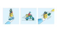 The Covid-driven surge in online grocery shopping