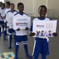 Henley Business School Africa sponsors Bright Spark Foundation soccer kit