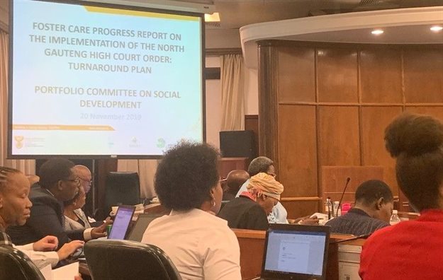 A full sitting of the National Council of Provinces is expected to pass the much needed Social Assistance Amendment Bill next Wednesday. This is a photo of the previous meeting in November 2019. Archive photo: Karabo Mafolo / GroundUp