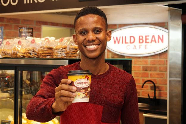 Wild Bean Café Design-A-Cup winner has his future studies secured