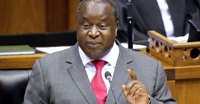 Finance Minister Tito Mboweni