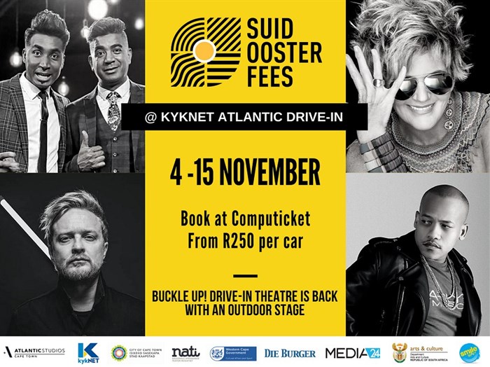 Suidoosterfees to showcase productions in drive-in theatre at Atlantic Studios