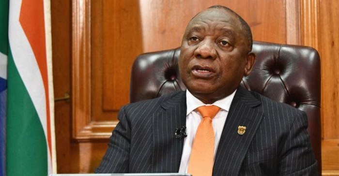 President Cyril Ramaphosa. Photo: