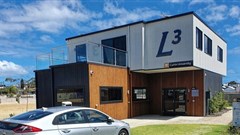 A third of our waste comes from buildings. This one's designed for reuse and cuts emissions by 88%