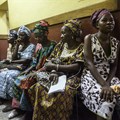 Patients waiting at Connaught Hospital, Freetown, Sierra Leone (credit - Steven Rubin)