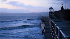 Vertical sea-wall structures continue to protect our coastlines from the impact of climate change