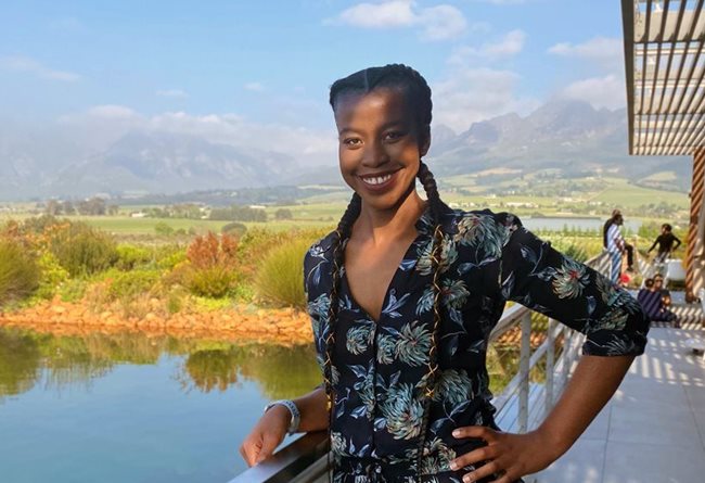 Nzeka Biyela, founder of MOOD Gin