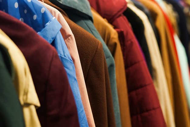 Donating clothes is a far greener alternative to throwing them out. Omiksovsky/Shutterstock