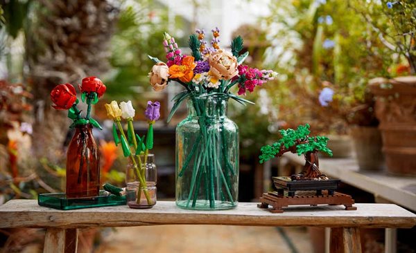 Lego Botanical Collection designed to aid creativity and stress relief in adults