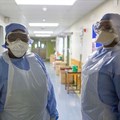 Nurses in the isolation unit at Tygerberg Hospital in the Western Cape. Misha Jordaan/Gallo Images via Getty Images