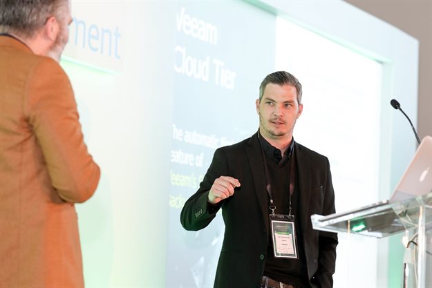 Ian Engelbrecht, senior systems engineer at Veeam