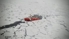 They're everywhere: New study finds polyester fibres throughout the Arctic Ocean