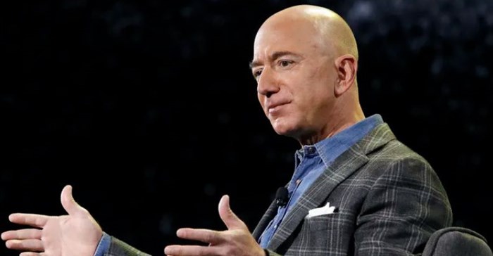 Jeff Bezos reshaped retail as CEO of Amazon. AP Photo/John Locher