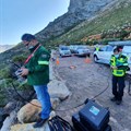 EMS drone rescue in Rooi-Els
