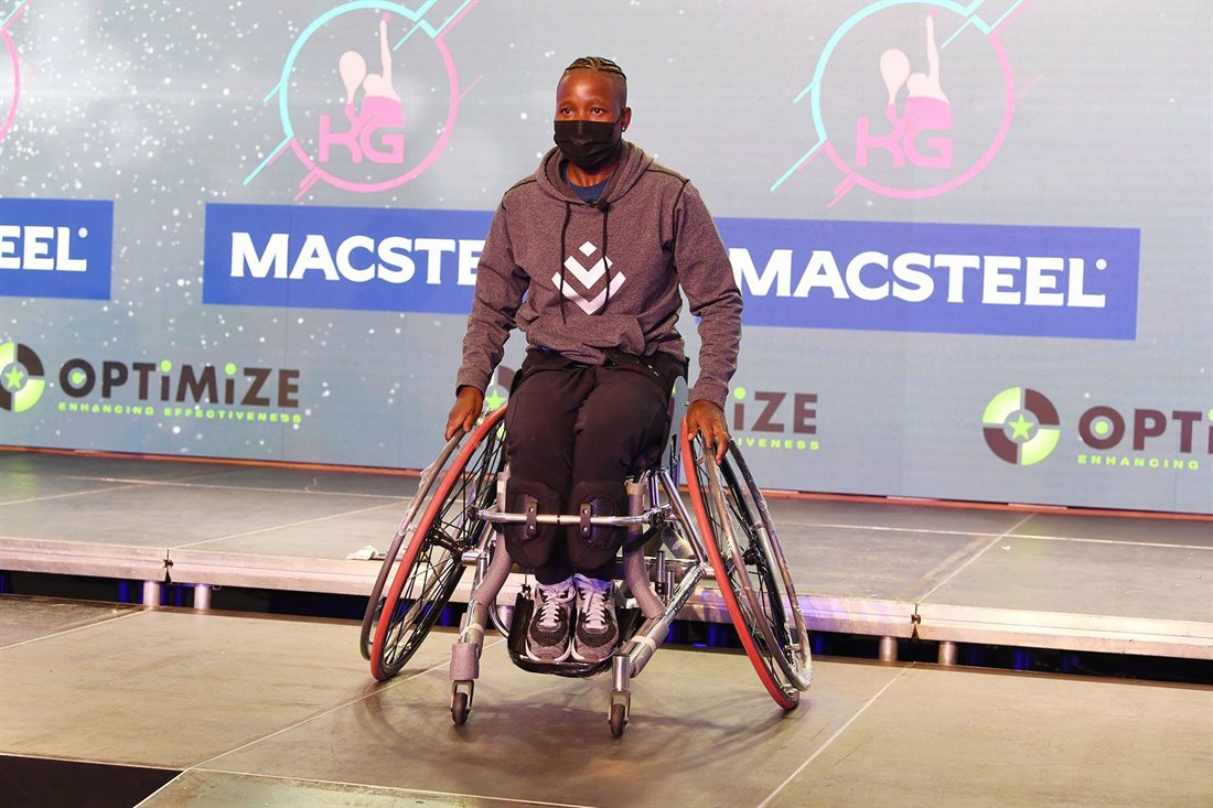 Big boost for KG Montjane as Macsteel donates custom wheelchair