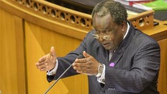 This week South Africa’s finance minister Tito Mboweni will deliver the country’s budget. Photo by Jeffrey Abrahams/Gallo Images via Getty Images