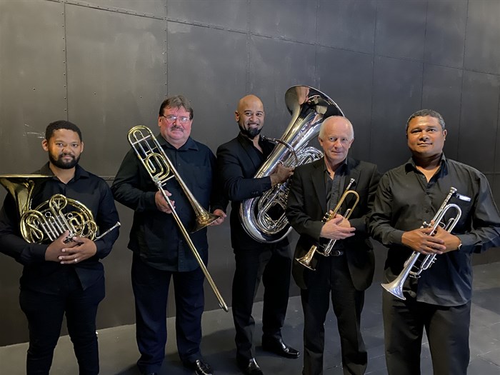Cape Town Philharmonic Brass Quintet to hold free pop-up concert at St Georges Mall