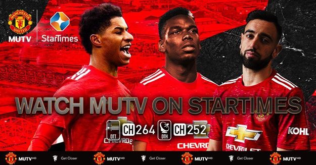 Manchester United partners w/ StarTimes to offer MUTV in Africa