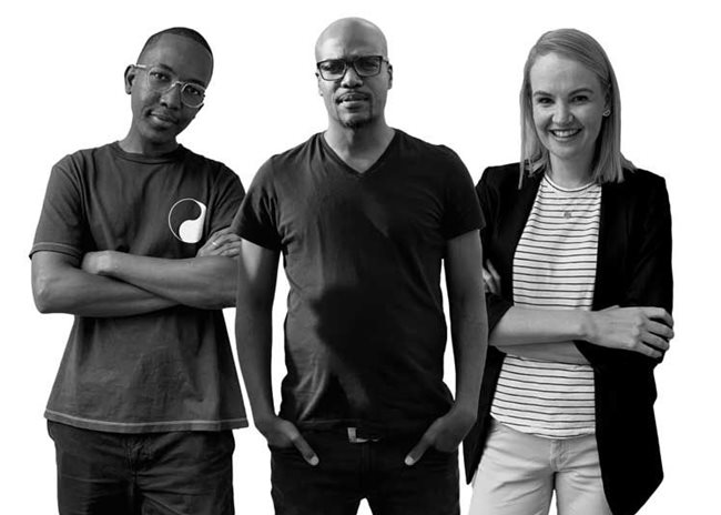 L to R: Keke Mahlelebe, Mohlalifi Lentsoane and Illé Potgieter