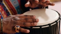 Marching to an African beat