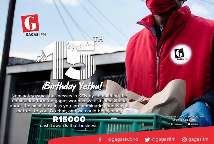 KZN's small businesses get gifted by Gagasi FM as part of its 15th birthday celebrations