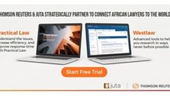 Thomson Reuters and Juta announce strategic partnership to connect African lawyers to the world