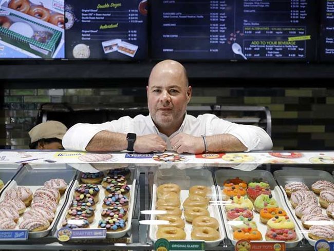 Gerry Thomas, director of Krispy Kreme South Africa.