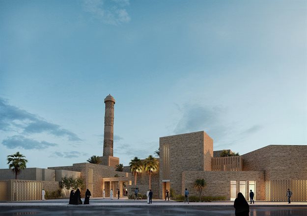 Winning proposal: Courtyards Dialogue. Image © Salah El Din Samir Hareedy & team
