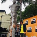 Simon 'Mabhunu' Sabela Award statue unveiled at Afda Durban