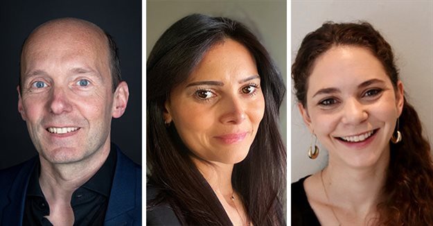 Oliver von Wersch, Aisha Mohamed and Jade Arenstein